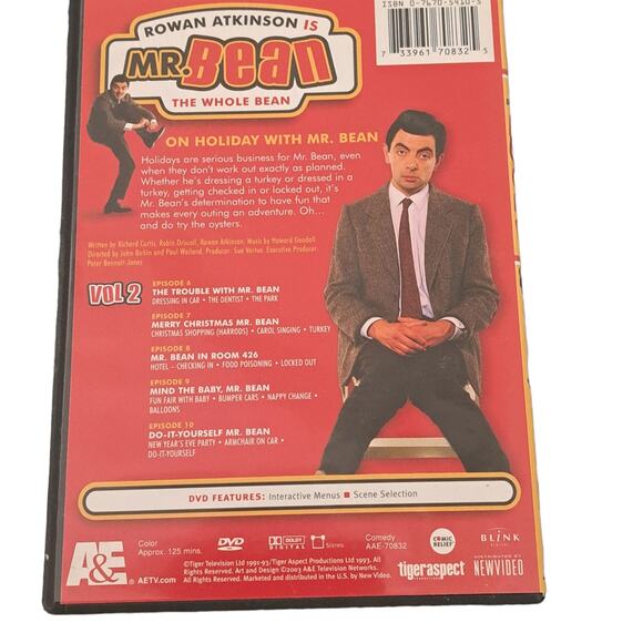 Rowan Atkinson Mr. Bean Three Set DVD's - Picture 7 of 9
